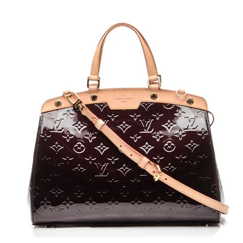 brea lv bag|LOUIS VUITTON Vernis Brea MM Amarante .